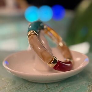 Elegant Multicolor Bangle Bracelet